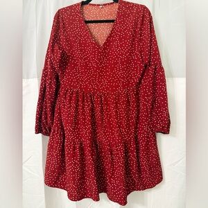 Red Polka Dot Dress